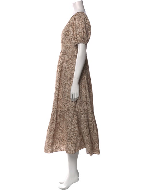 DÔEN Printed Long Dress