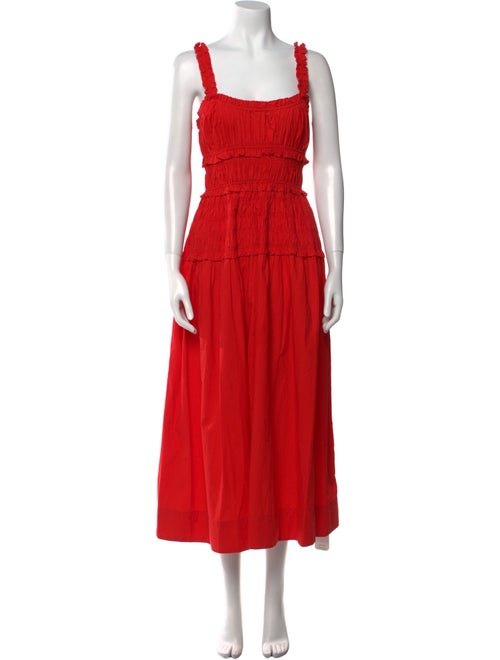 DÔEN Square Neckline Long Dress