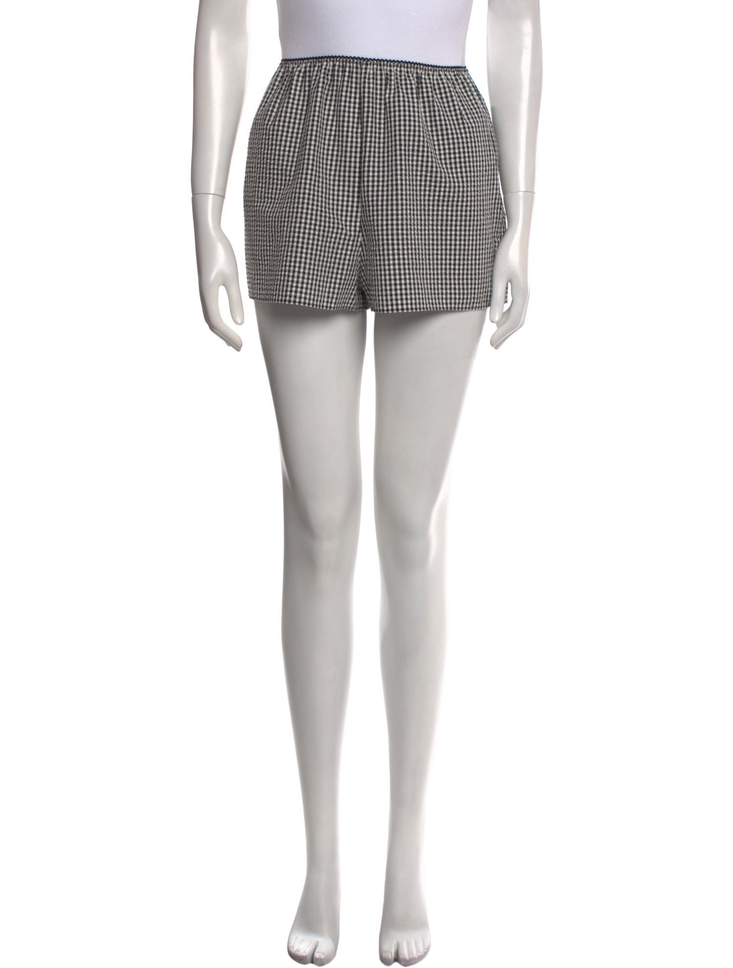 DÔEN Plaid Print Mini Shorts w/ Tags