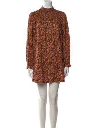 DÔEN Floral Print Mini Dress