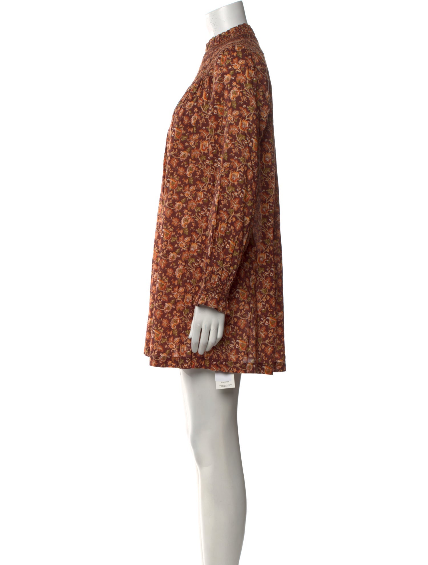 DÔEN Floral Print Mini Dress