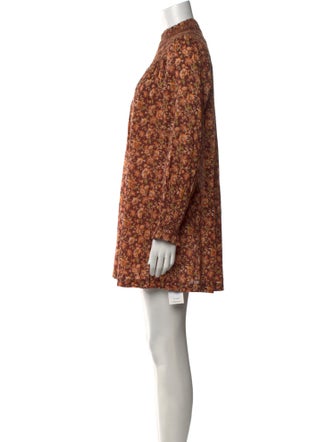 DÔEN Floral Print Mini Dress