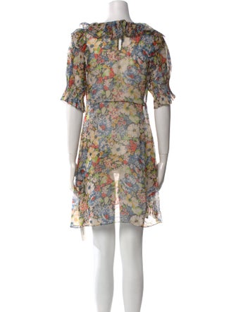 DÔEN Silk Floral Print Tunic