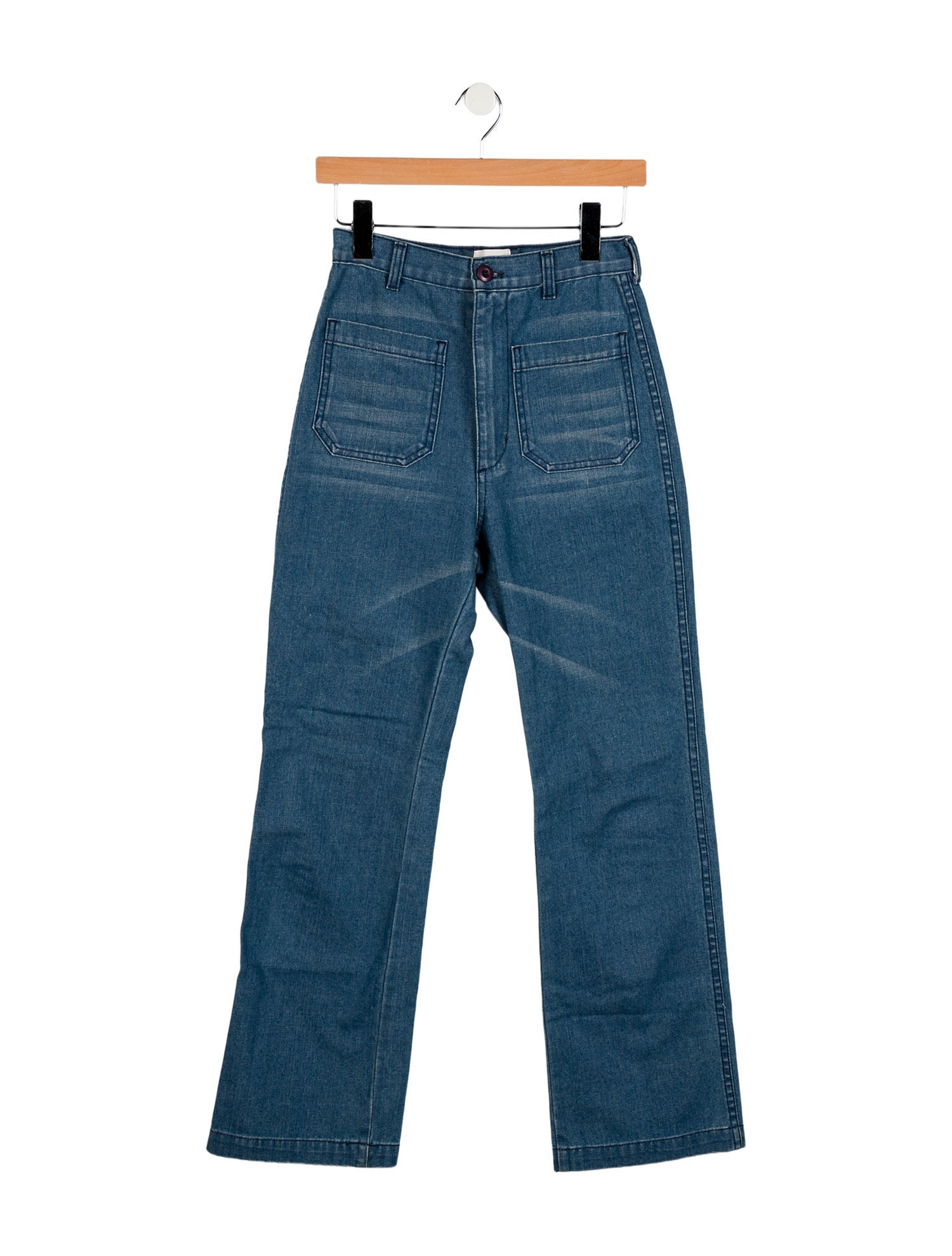DÔEN Mid-Rise Straight Leg Jeans