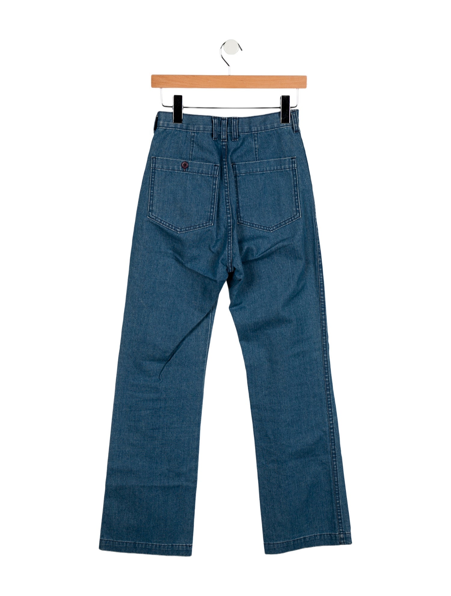 DÔEN Mid-Rise Straight Leg Jeans