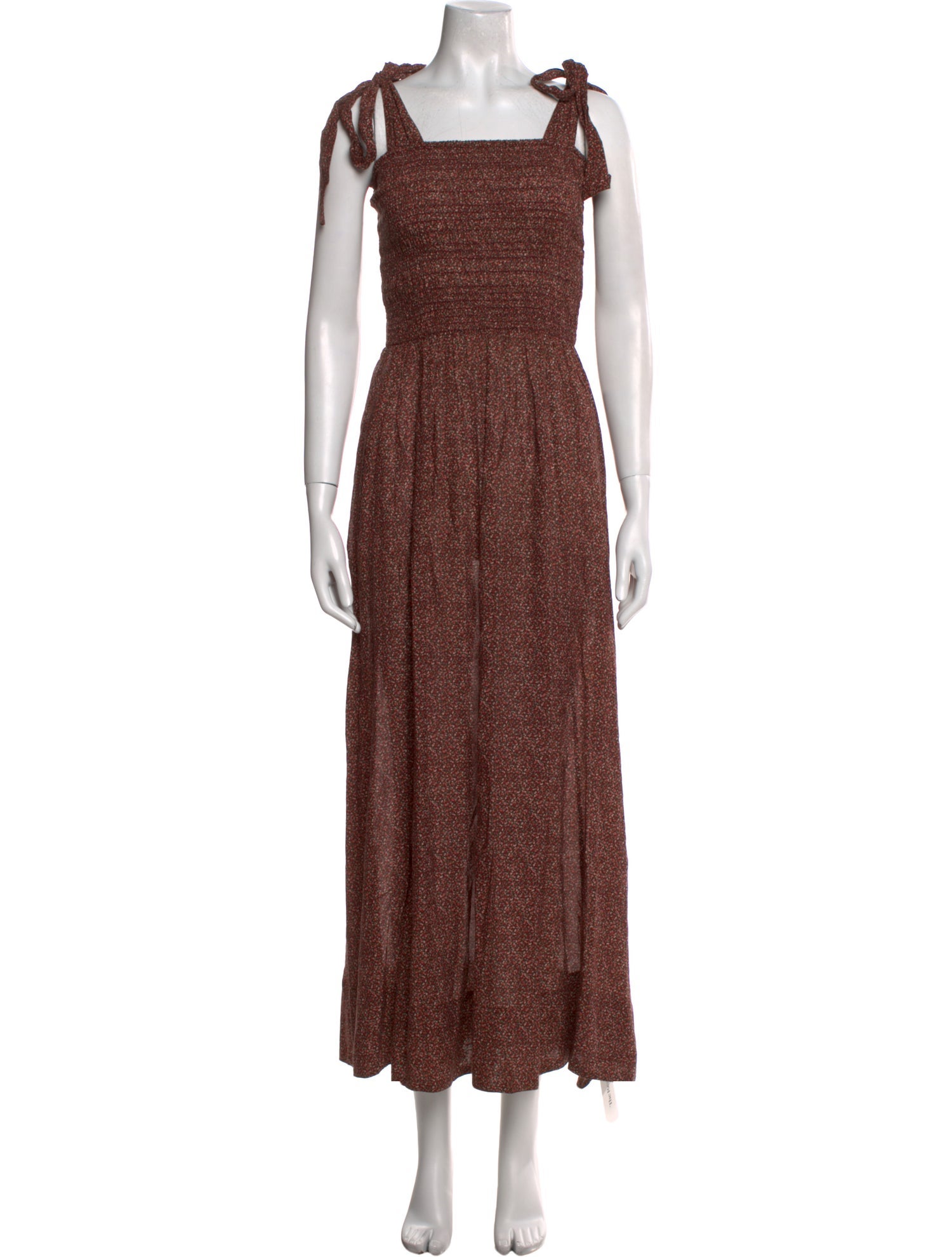 DÔEN Printed Long Dress