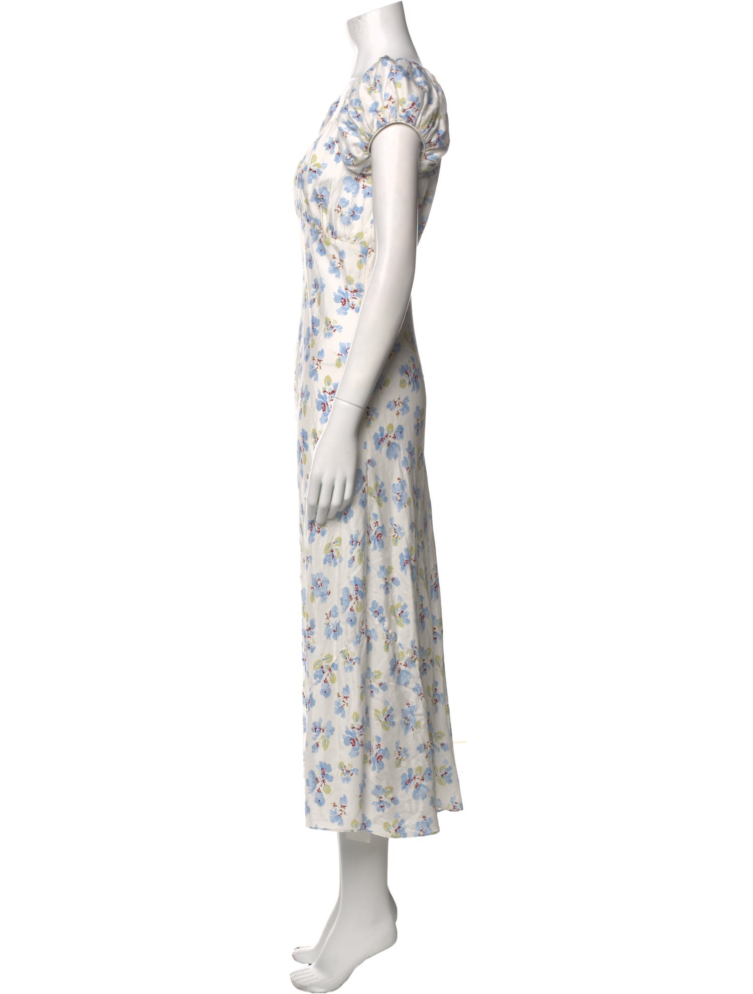 DÔEN Floral Print Long Dress