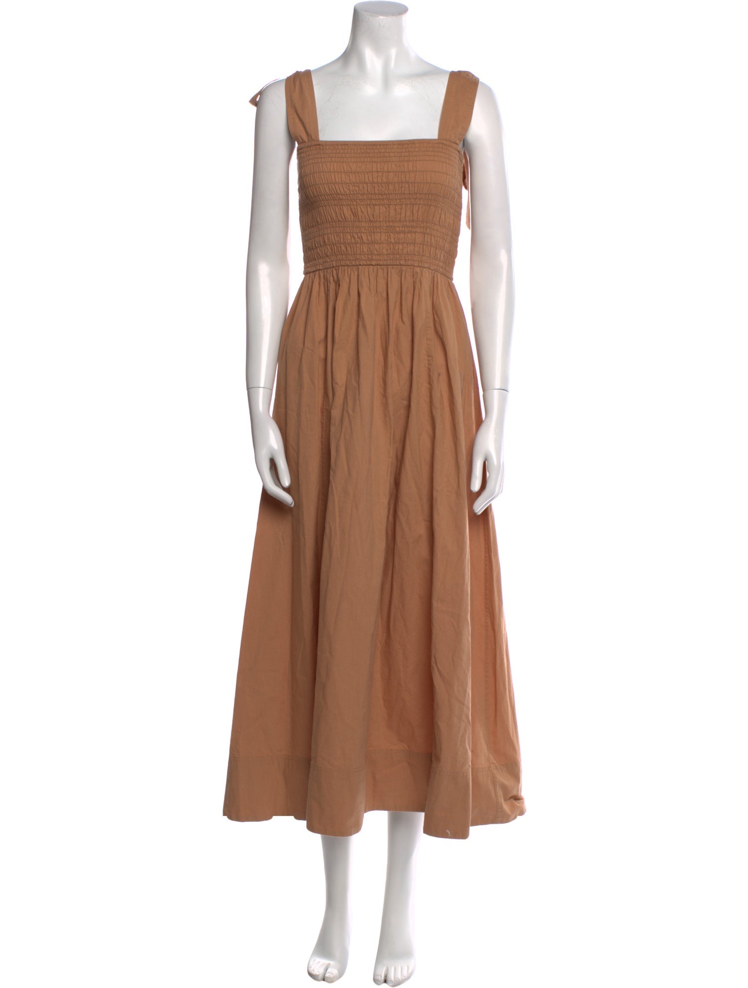 DÔEN Square Neckline Long Dress