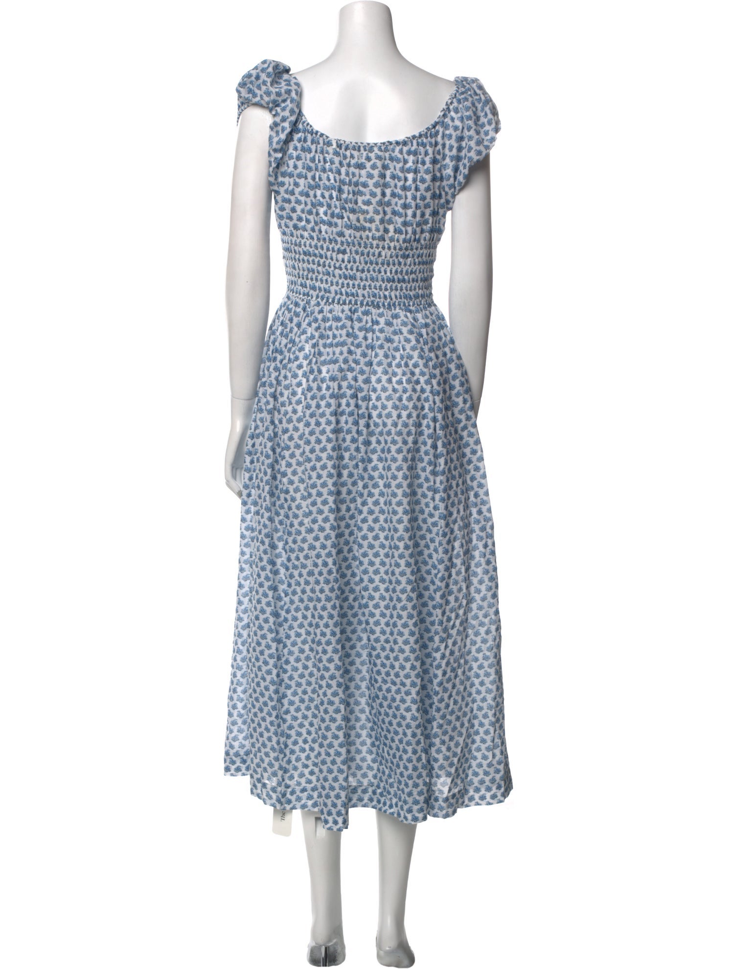 DÔEN Printed Midi Length Dress