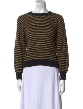 DÔEN Striped Crew Neck Sweater