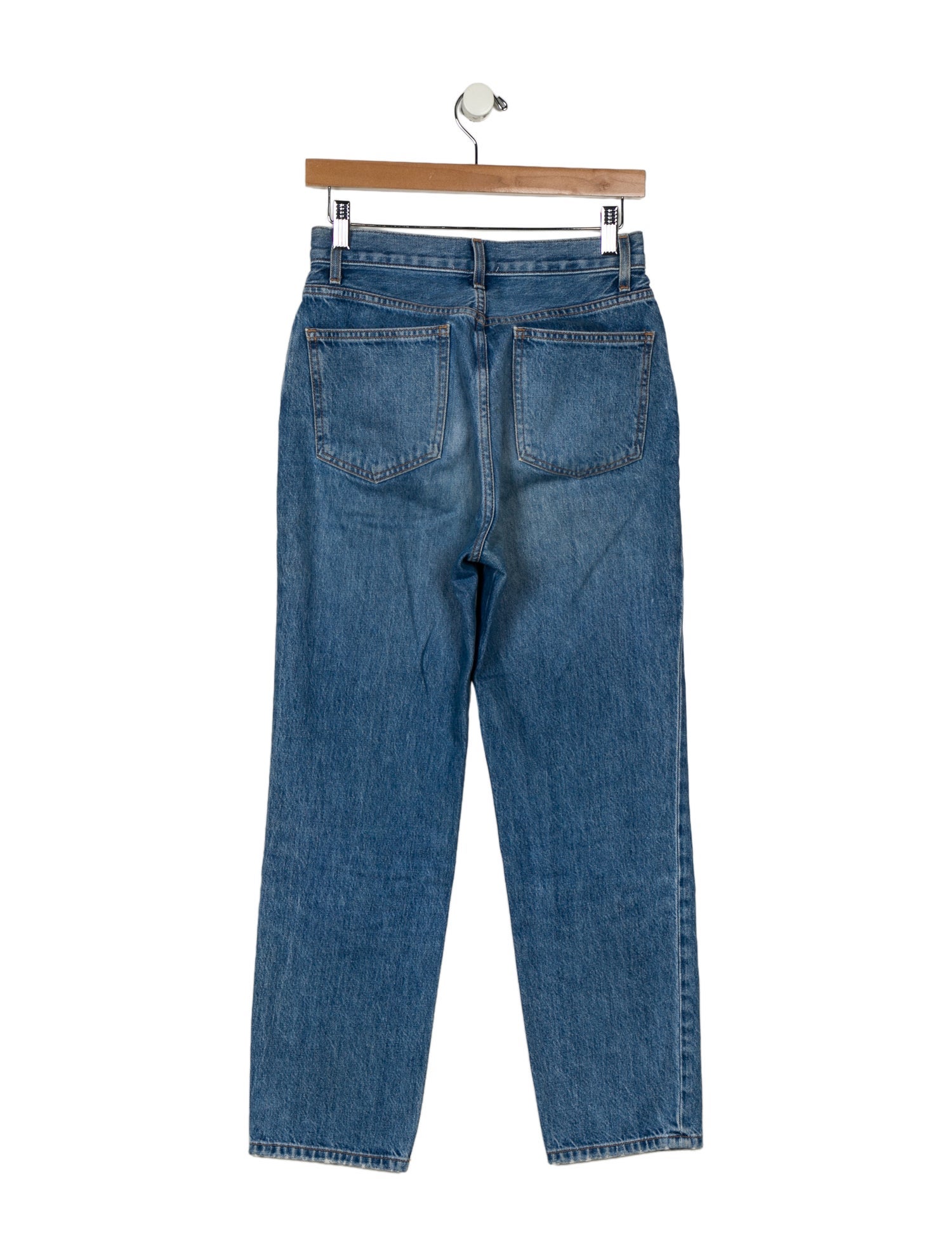 DÔEN High-Rise Straight Leg Jeans
