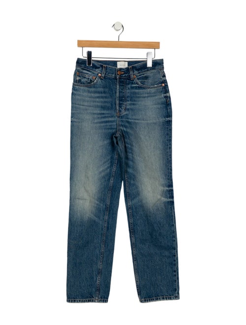 DÔEN High-Rise Straight Leg Jeans