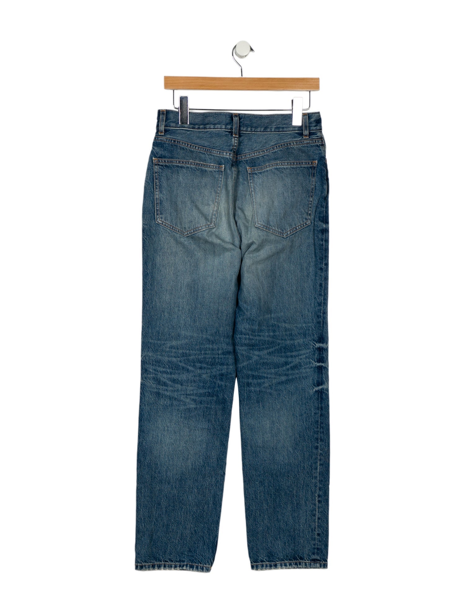 DÔEN High-Rise Straight Leg Jeans
