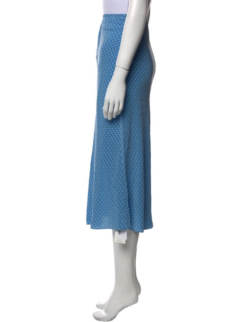 DÔEN Silk Midi Length Skirt