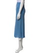 DÔEN Silk Midi Length Skirt