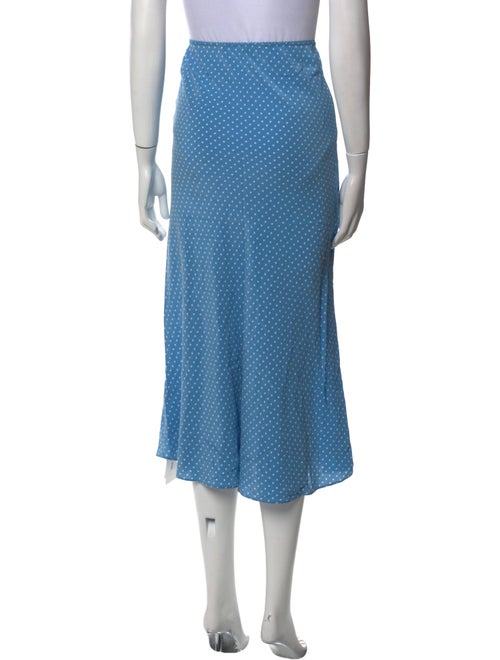 DÔEN Silk Midi Length Skirt