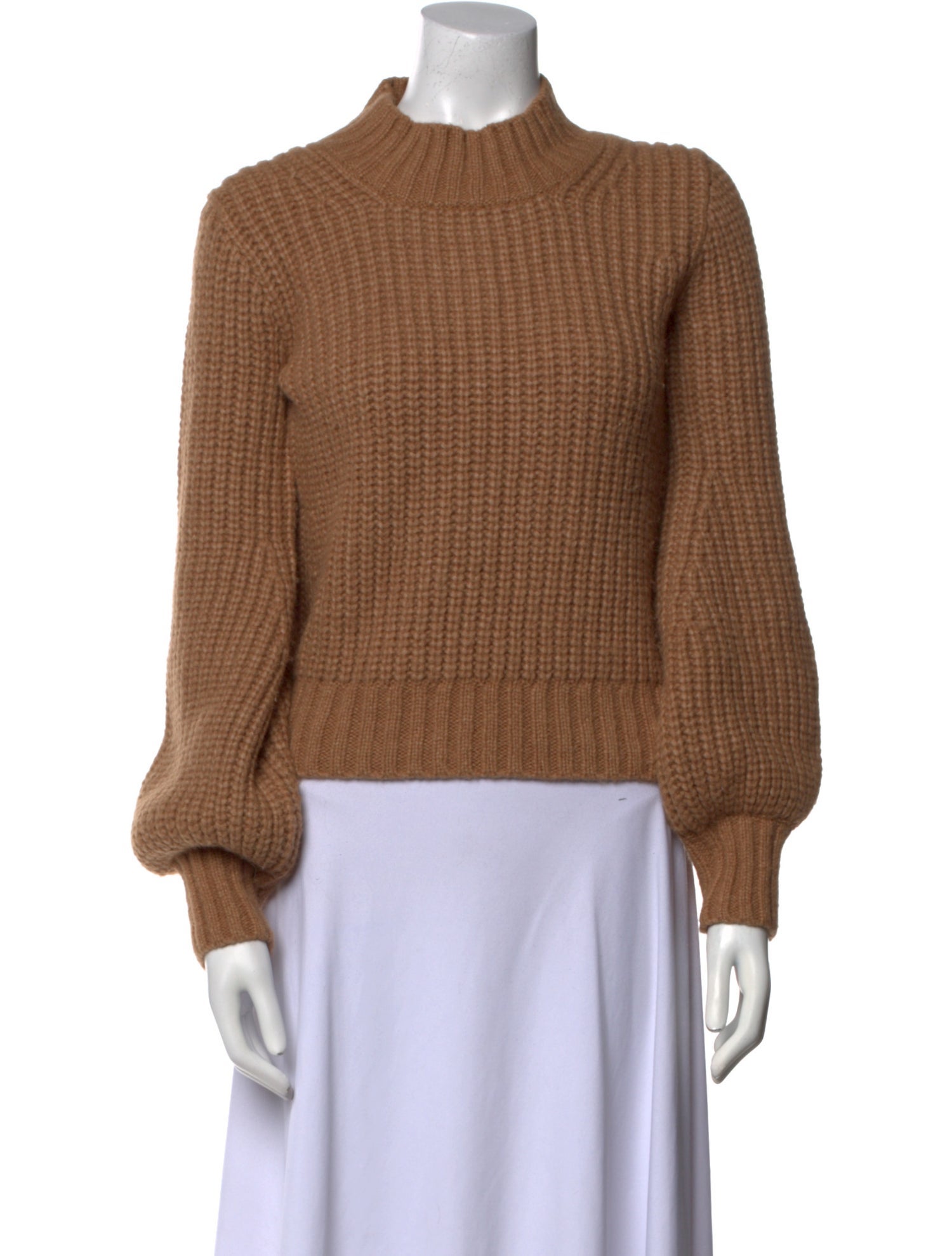 DÔEN Alpaca Mock Neck Sweater