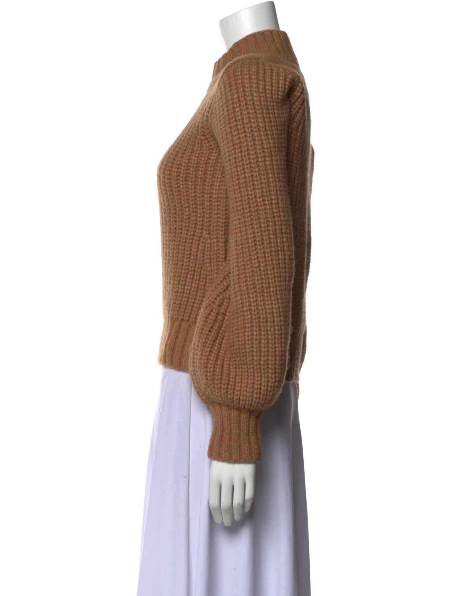 DÔEN Alpaca Mock Neck Sweater