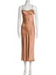 DÔEN Satin Long Dress