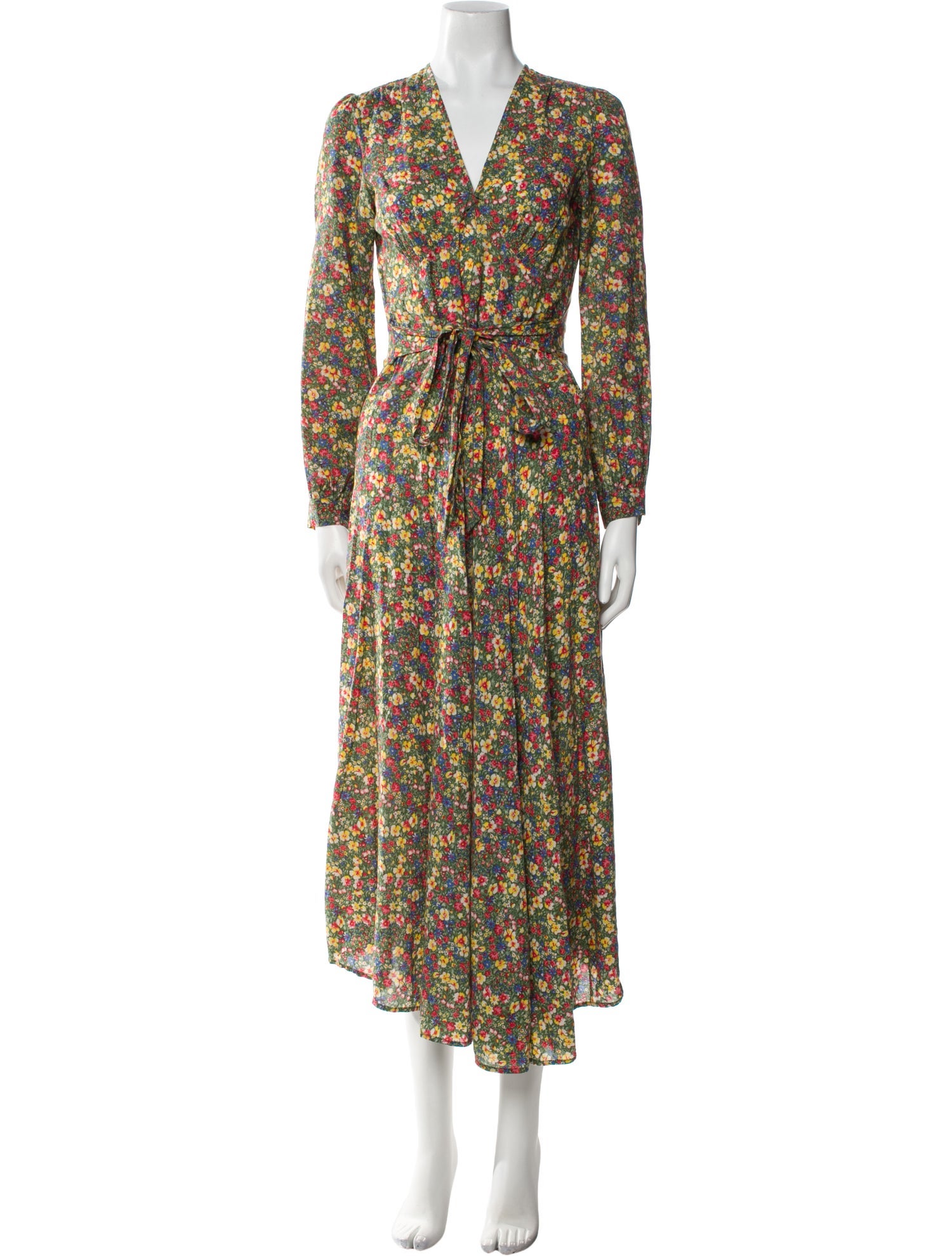 DÔEN Floral Print Long Dress