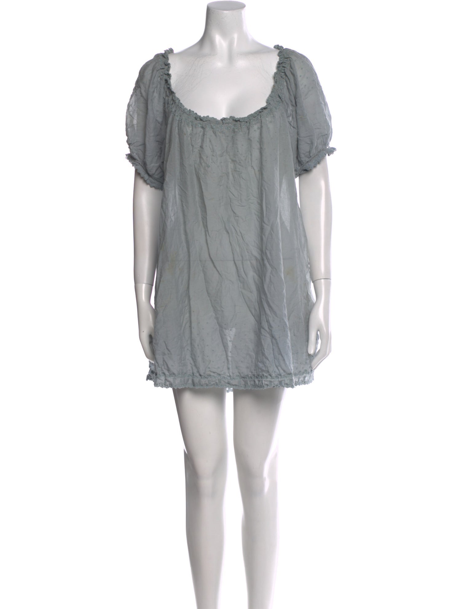 DÔEN Scoop Neck Mini Dress