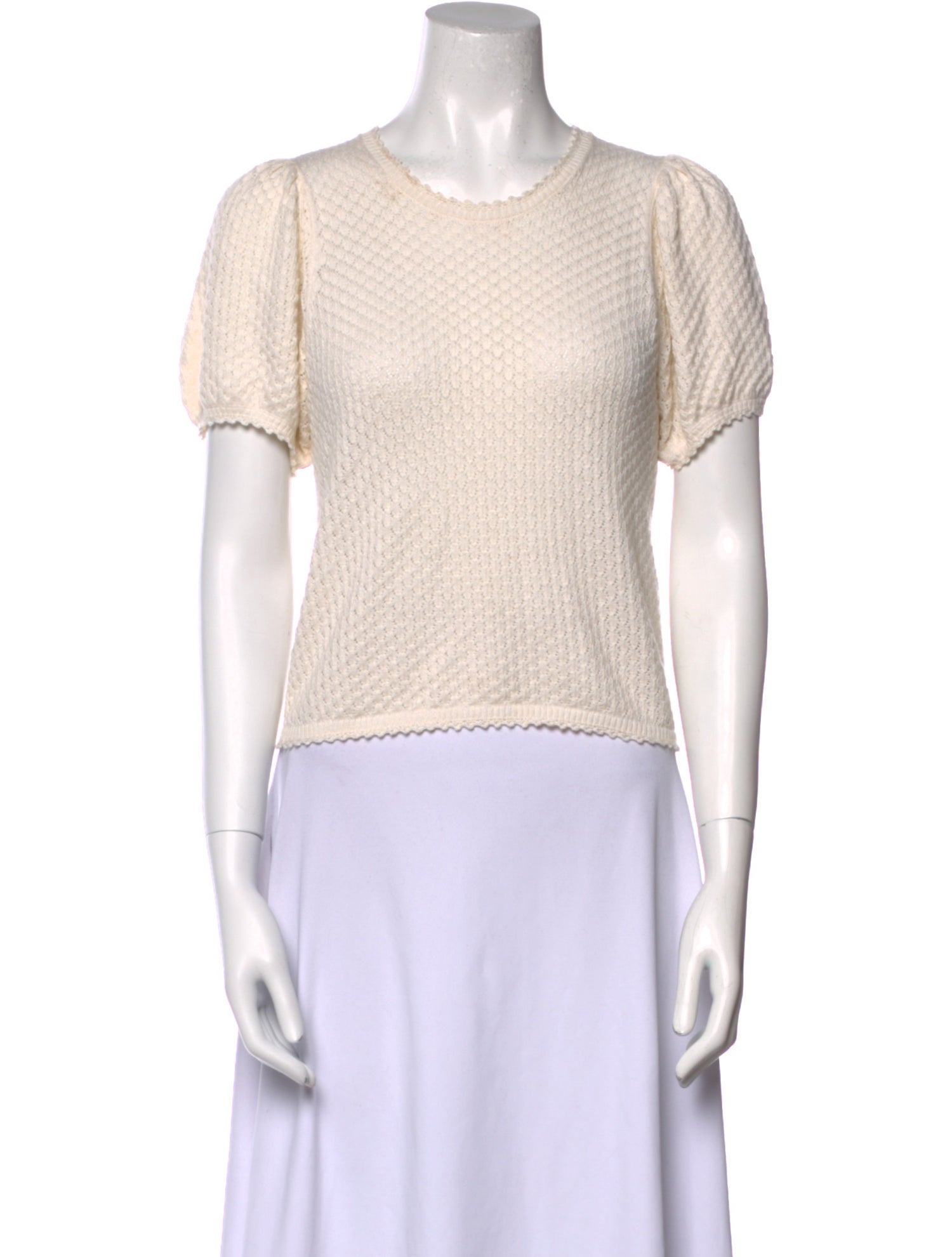 DÔEN Crew Neck Short Sleeve Sweatshirt