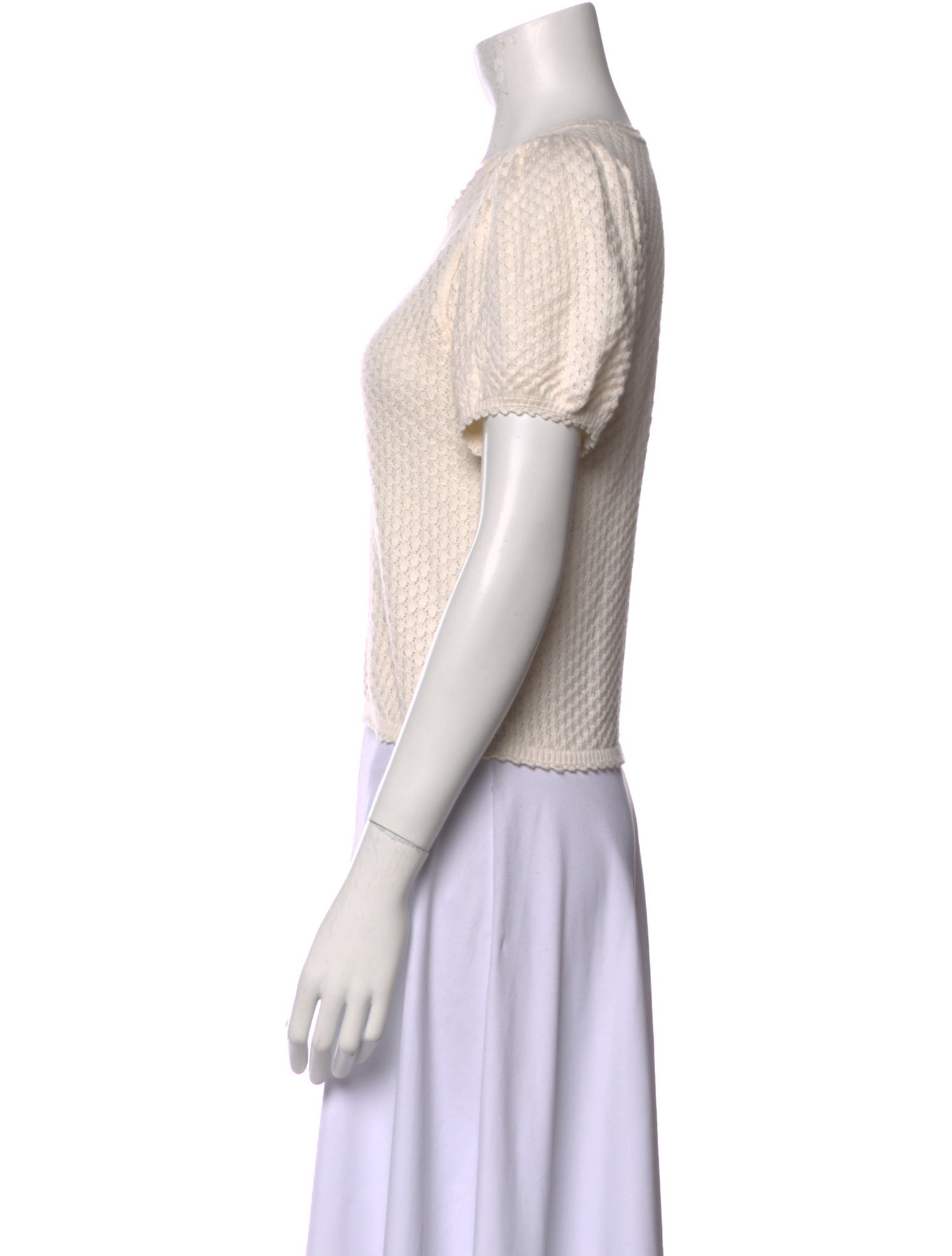 DÔEN Crew Neck Short Sleeve Sweatshirt