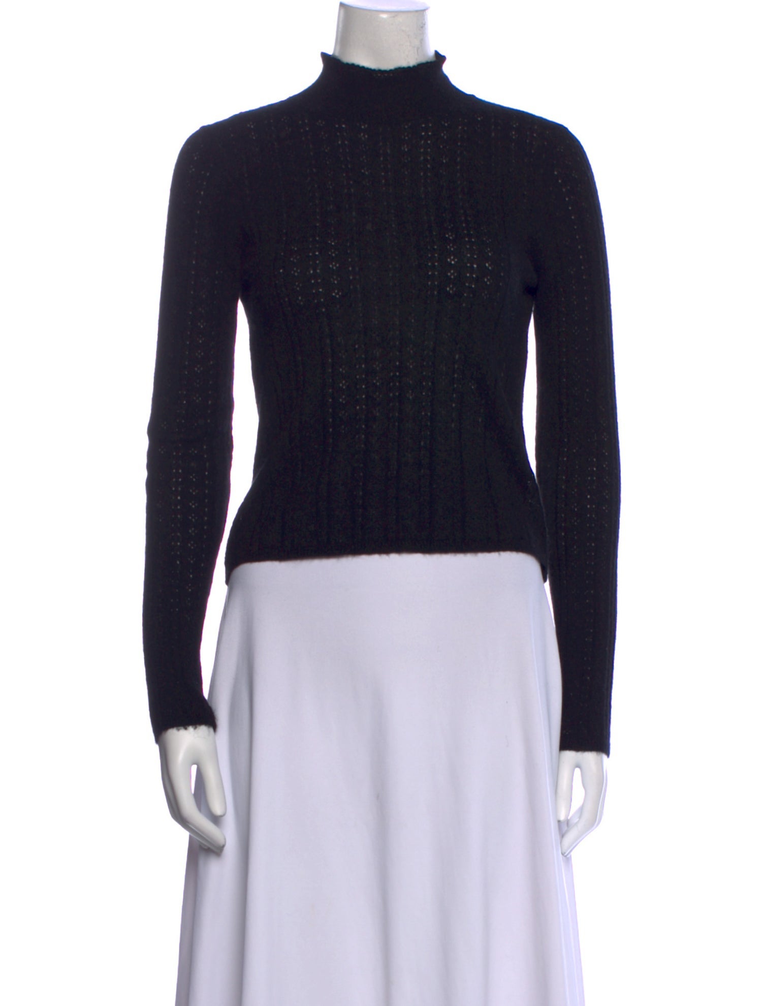 DÔEN Merino Wool Mock Neck Sweater