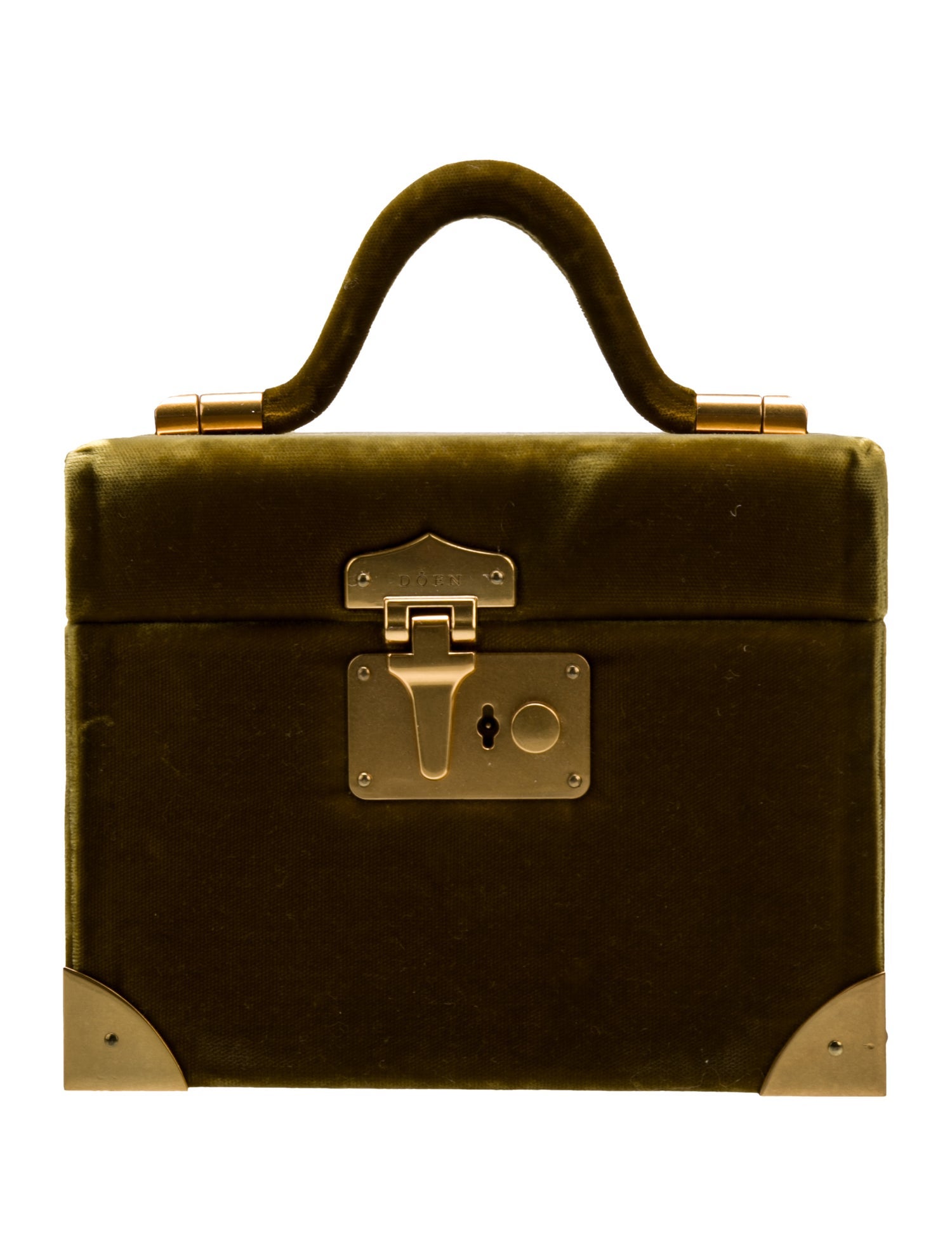 DÔEN Velvet Top Handle Bag