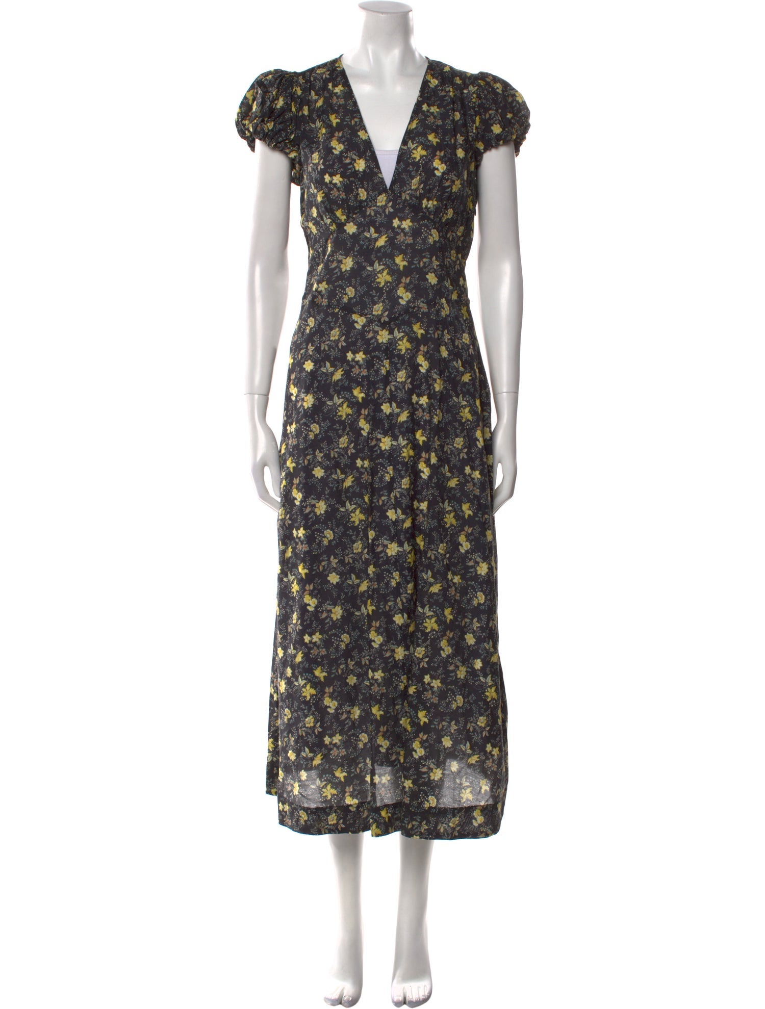 DÔEN Floral Print Long Dress