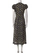 DÔEN Floral Print Long Dress