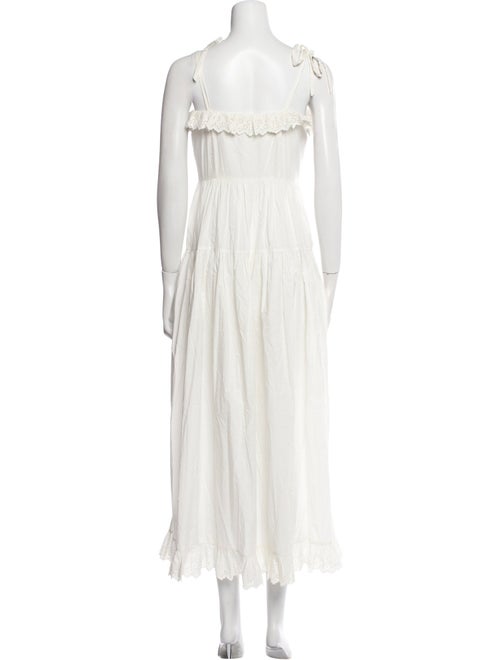 DÔEN Square Neckline Long Dress