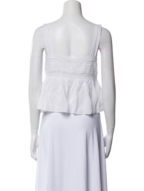 DÔEN Square Neckline Sleeveless Crop Top