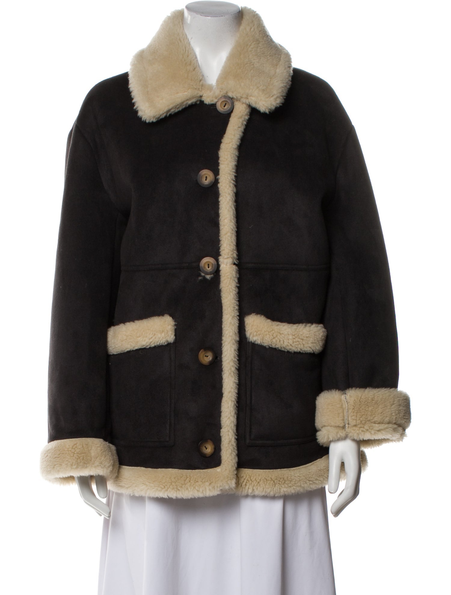 DÔEN Virgin Wool Colorblock Pattern Jacket w/ Tags