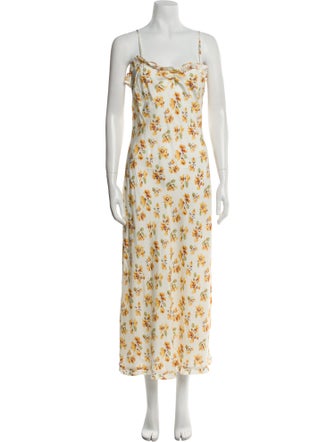 DÔEN Silk Long Dress