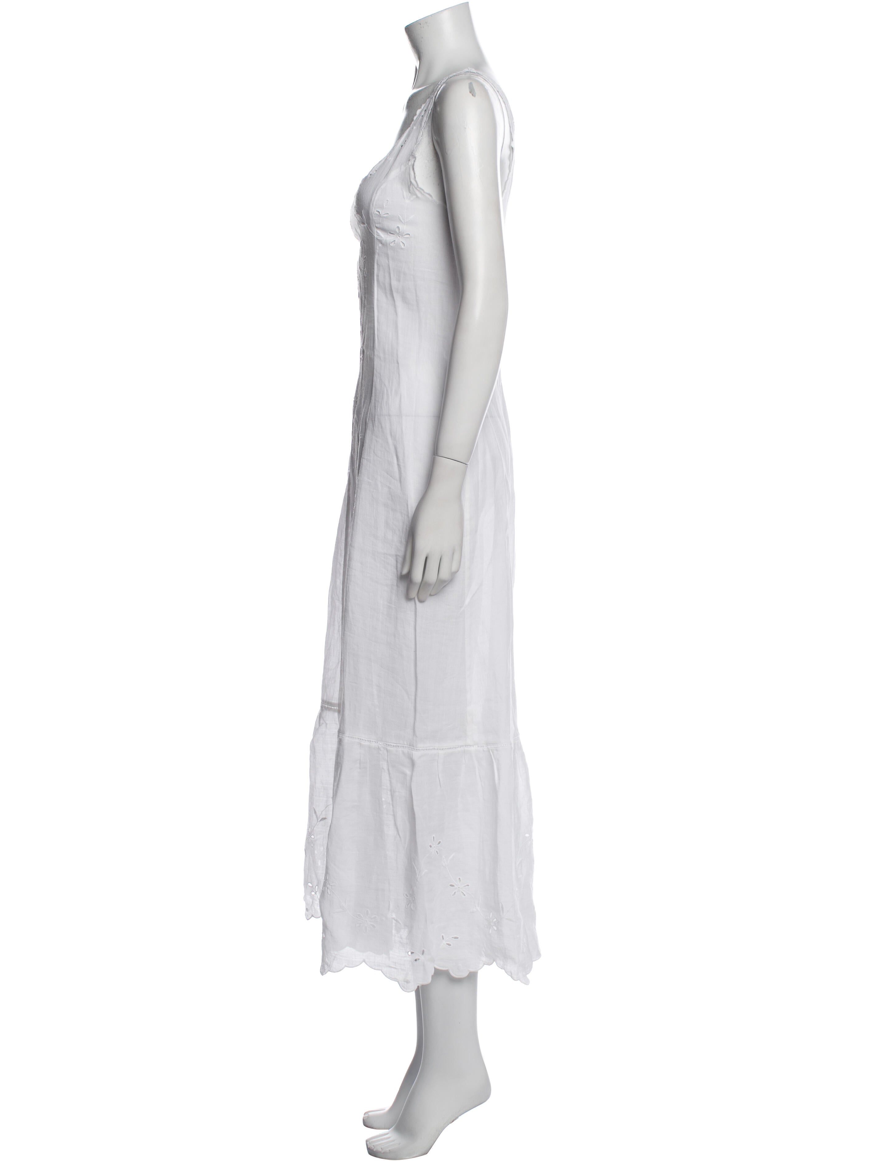 DÔEN Square Neckline Long Dress