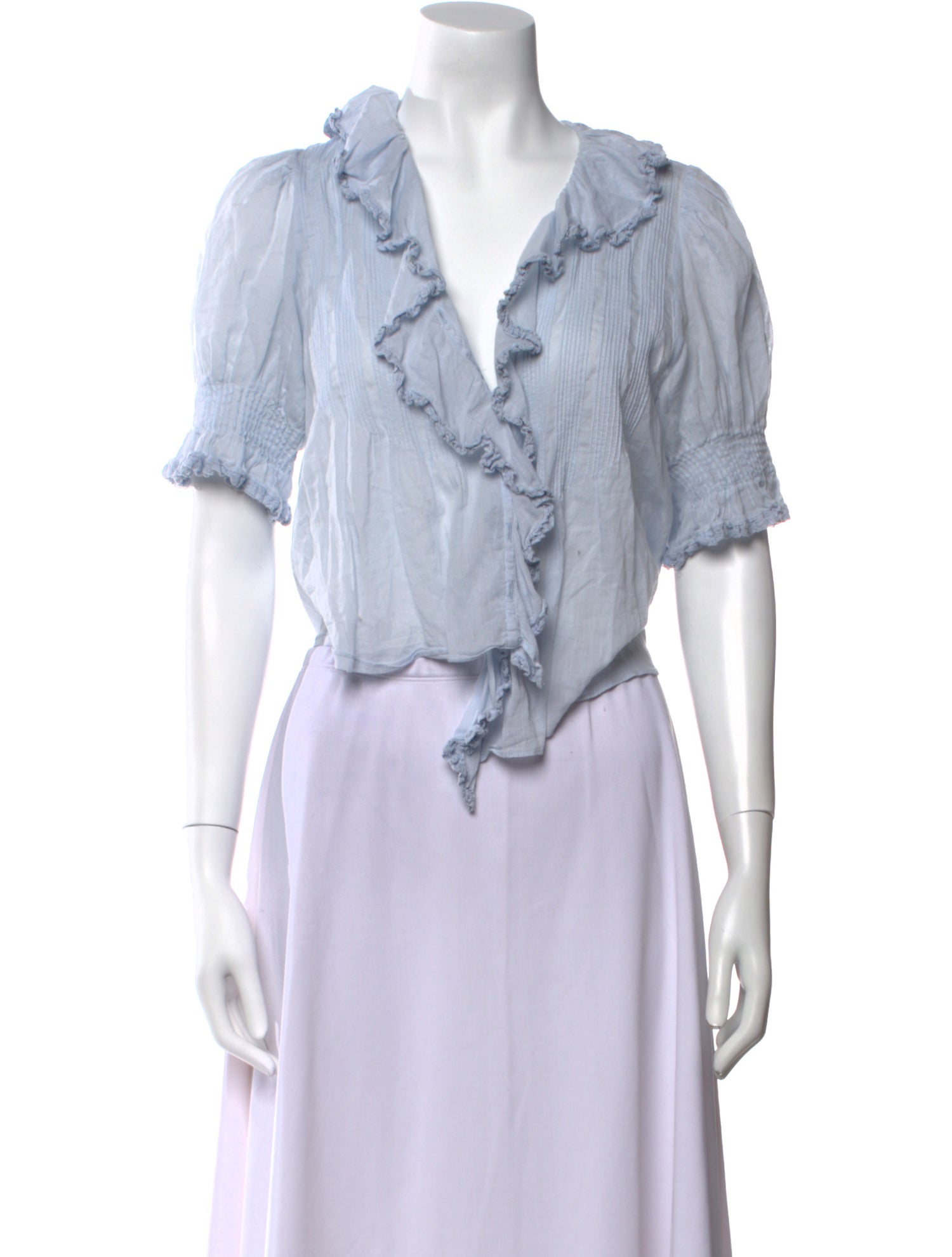 DÔEN Short Sleeve Crop Top