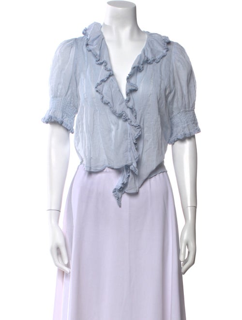 DÔEN Short Sleeve Crop Top