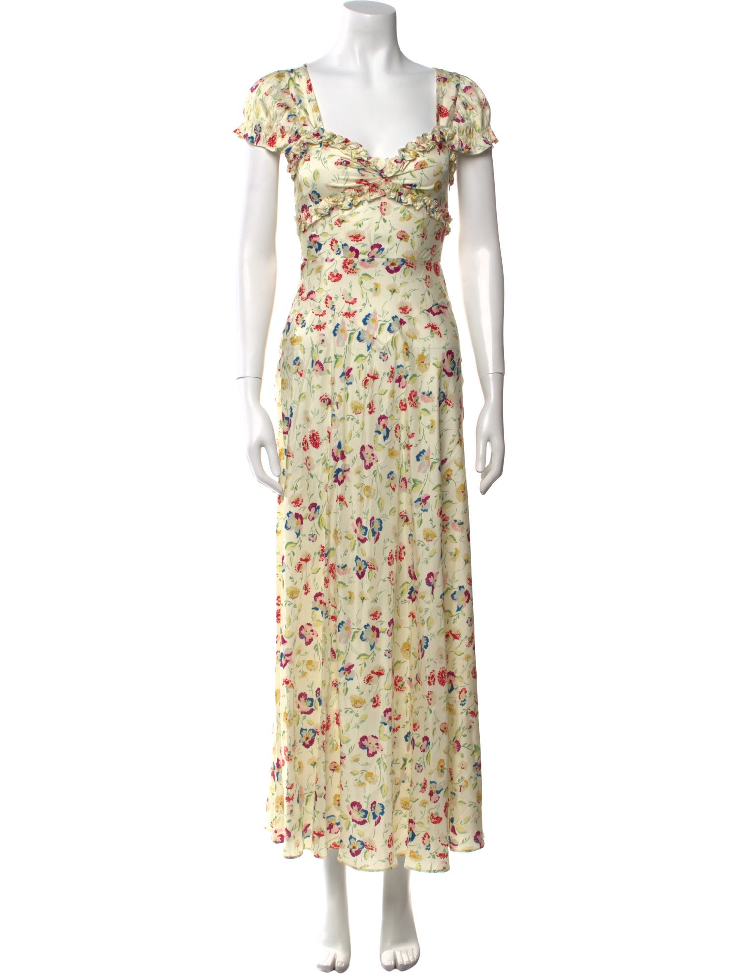 DÔEN Silk Long Dress w/ Tags