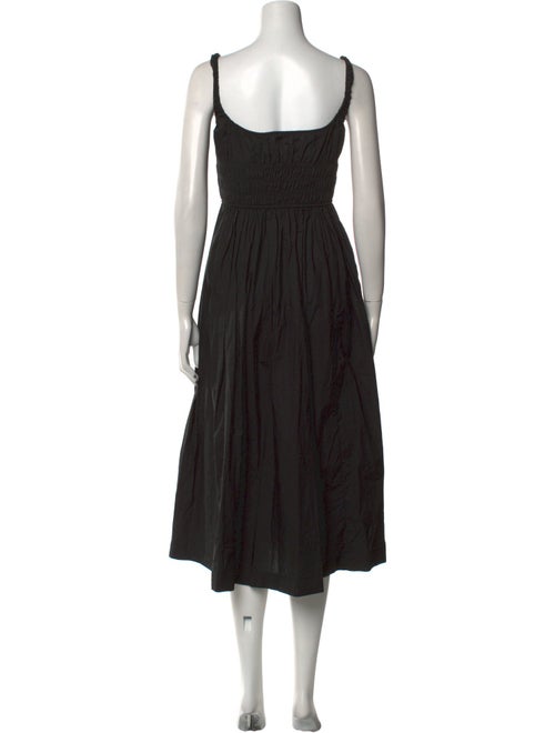 DÔEN Square Neckline Midi Length Dress