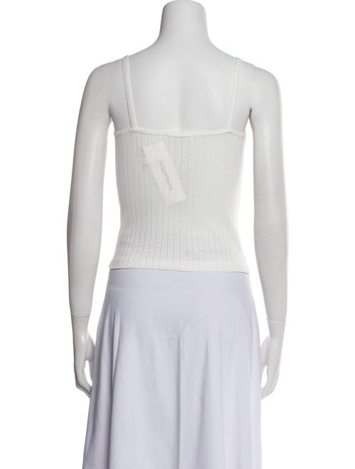 DÔEN Square Neckline Sleeveless Crop Top