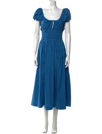 DÔEN Square Neckline Long Dress