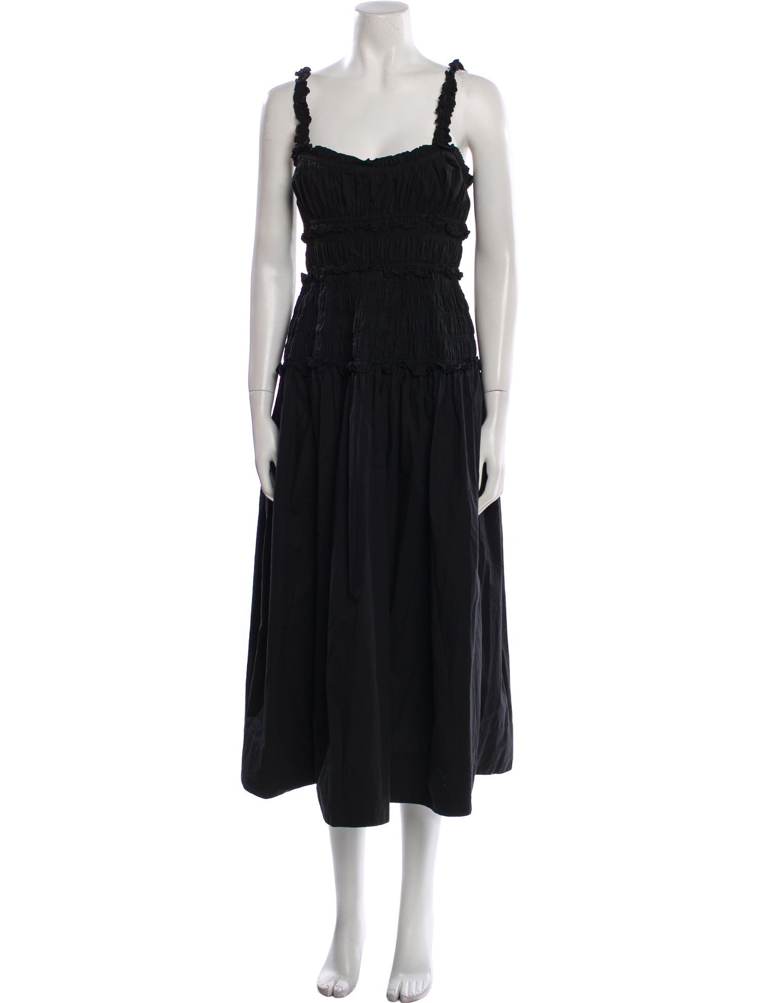 DÔEN Square Neckline Long Dress