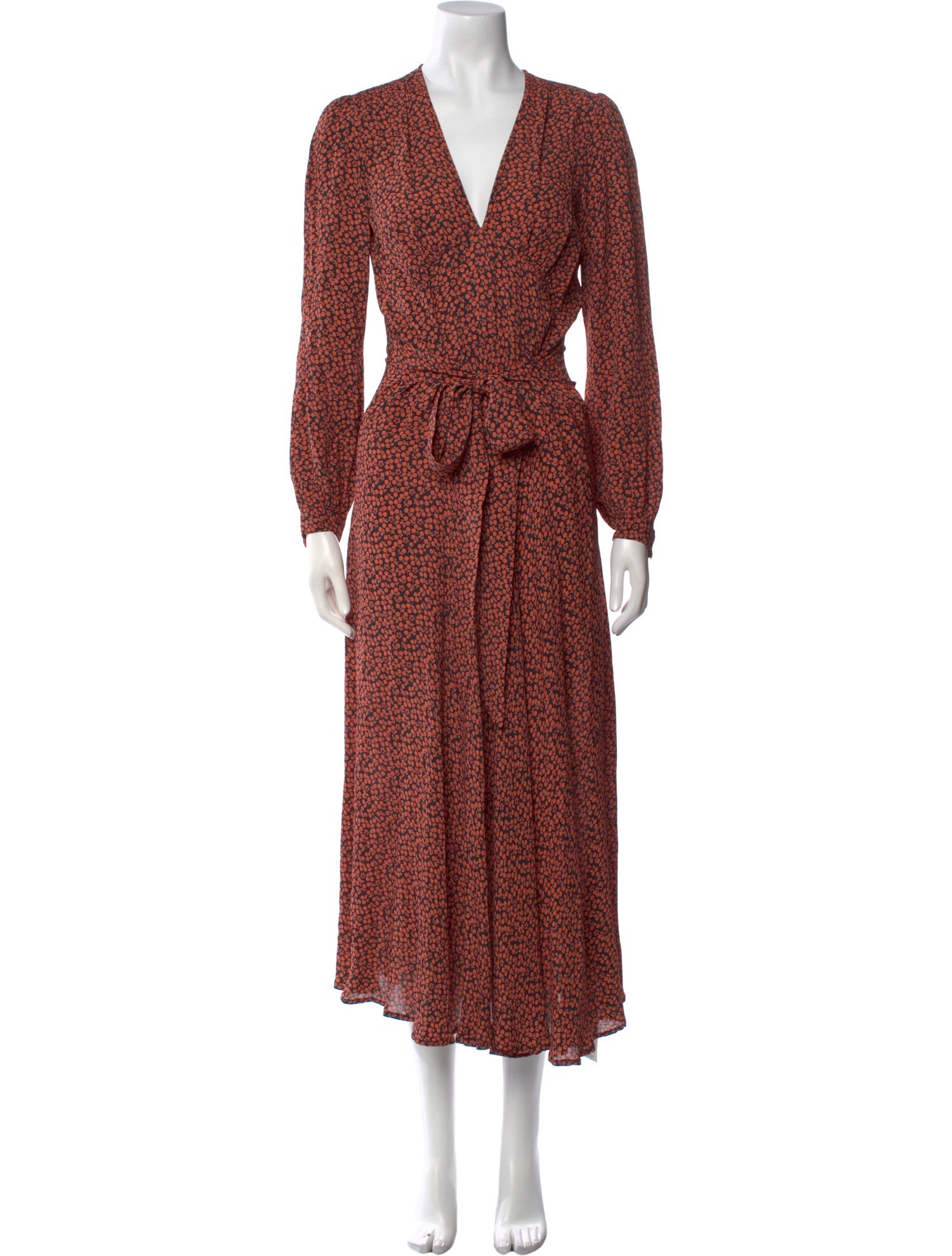 DÔEN Floral Print Long Dress