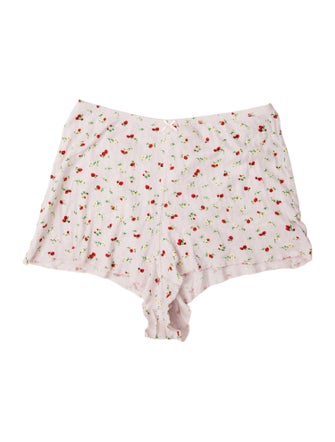 DÔEN Printed Mini Shorts