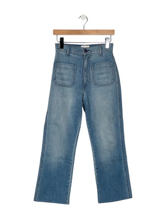 DÔEN High-Rise Straight Leg Jeans