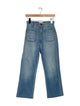 DÔEN High-Rise Straight Leg Jeans