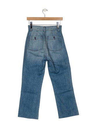DÔEN High-Rise Straight Leg Jeans