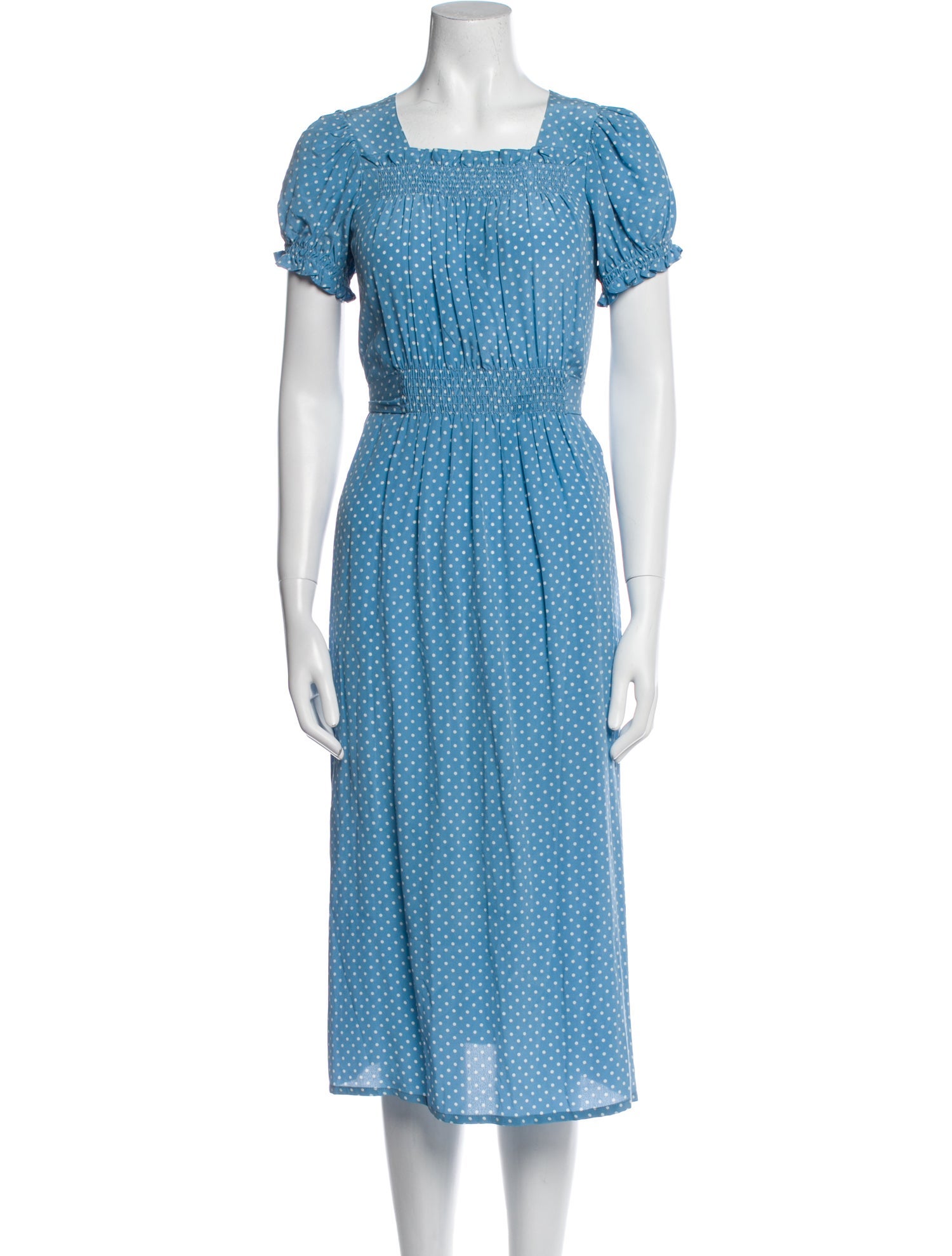 DÔEN Silk Midi Length Dress