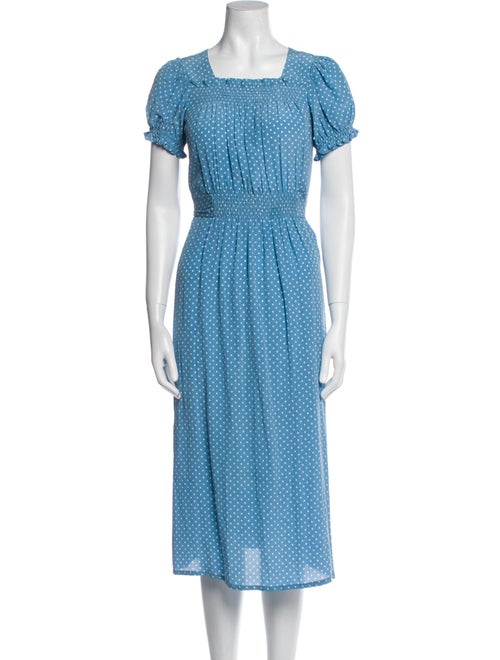 DÔEN Silk Midi Length Dress